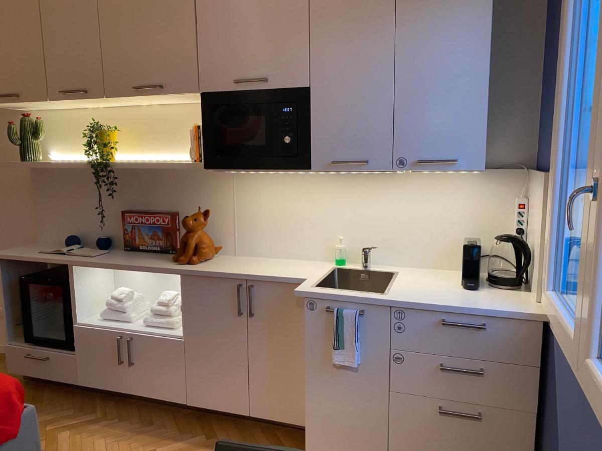 Tra Le Torri B&B - Ampia Stanza Privata In Appartamento Con Bagno Privato Accessibile Da Corridoio Bologna Exterior photo